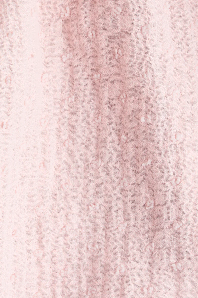 H&M Cotton muslin dress